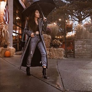 reformation york coat review